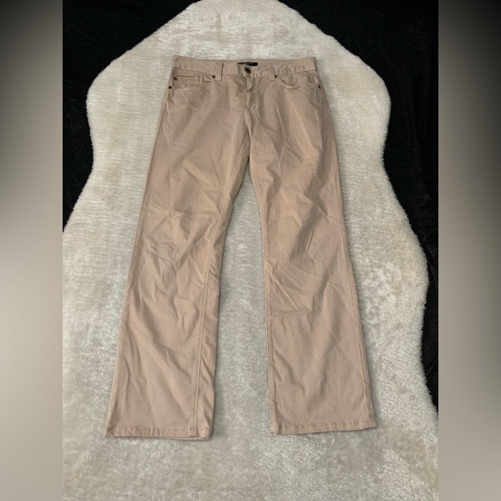Fidelity‎ Mens Beige Chino Havana Twill Straight Pants Size 32x31 S0-11